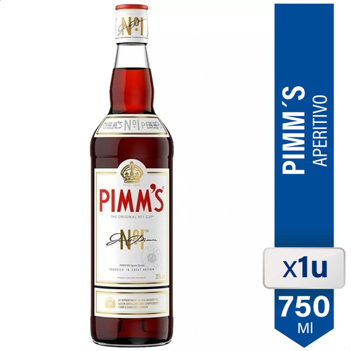 Pimms Aperitivo 750ml Importado Inglaterra Botella 01almacen