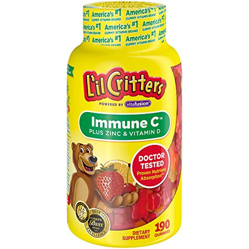 Lil Critters Kids Immune C Gummy Suplemento: Bghyi