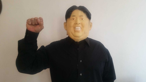 Mascara Latex Kim Jong Un Presidente Corea Envio Gratis