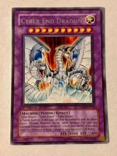 comprar Yugio Cyber End Dragon - Dp04-en012 - Rare 1st Edition