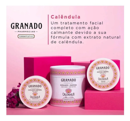 Kit Esfoliante E Manteiga Calêndula Terrapeutics Granado