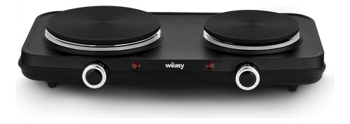 Wëasy Plw225 Placa Eléctrica Portátil Con 2 Fuegos, 2250 W