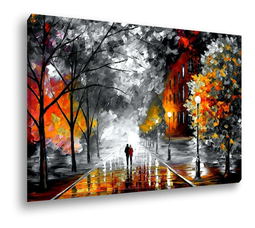 Tela Quadro Canvas Decorativo Grande Casal Pintura 120x80 Cor Impressão em Alta Resolução Cor da armação Tecido Canvas Bordas Infinitas