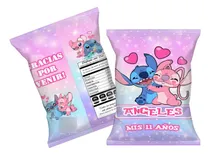 Comprar Bolsitas Golosineras Chips Bags Stitch X15 Cumpleaños Candy 