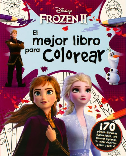 Disney Frozen Ii. El Mejor Libro Para Colorear / Silver Dolp