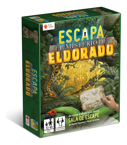Juego Escape Room El Misterio De Eldorado Top Toys