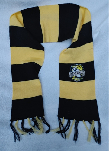 Bufanda Harry Potter Hufflepuff Amarilla Suave Nva