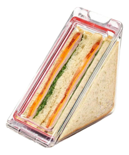 Caja De Sándwich Triangular Caja De Cuña Para Sándwich Bolsa