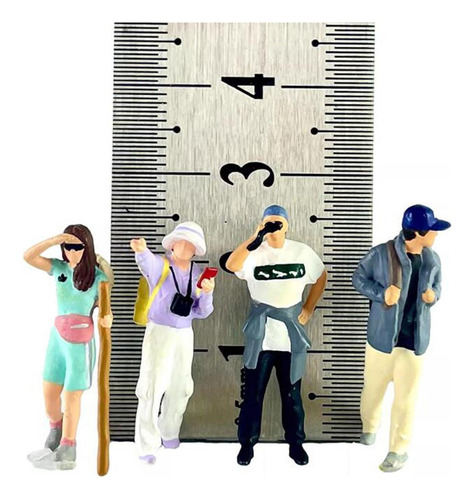 Figuras De Diorama A Escala 1/64 De Personas De La Calle,