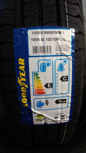 Imagem 7 de 7 de Kit 4 Pneu Aro 14 185r14 102/100r Goodyear 8 Lonas