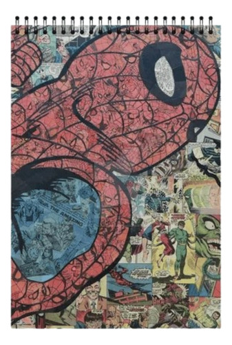 Croquera - Cuaderno De Dibujo De Spiderman Collage