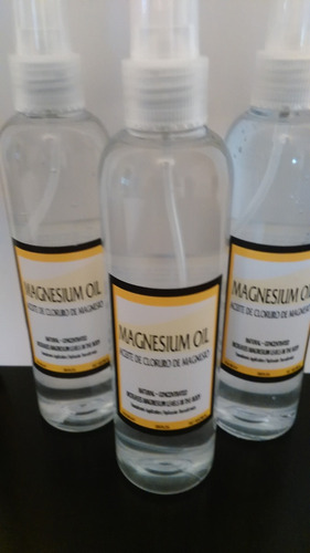 Aceite De  Magnesio 100 % Natural Concentrado X 250 Cc.