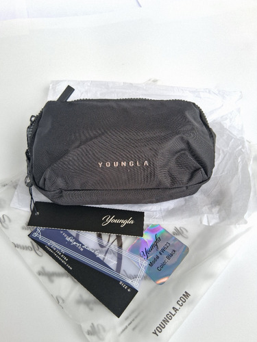 Youngla Bolsa W623 Essential Fanny, Mochila, Original Black Lisa