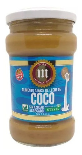 Dulce De Coco Vegano Con Stevia X 360 Gr - Doña Magdalena