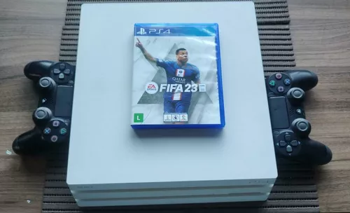 Ps4 Pro Branco 1tb Com Jogo Completo Garantia Nf-e