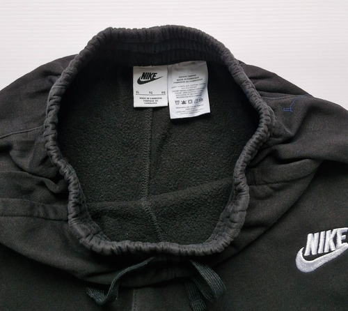Pantalón Jogging Deportivo Mujer Negro Original Nike Xl (Usado)