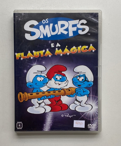 Dvd Original - Os Smurfs E A Flauta Magica