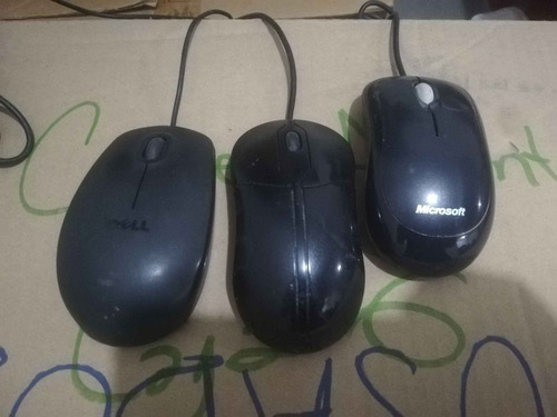 4 Mouse Negro Varias Marcas