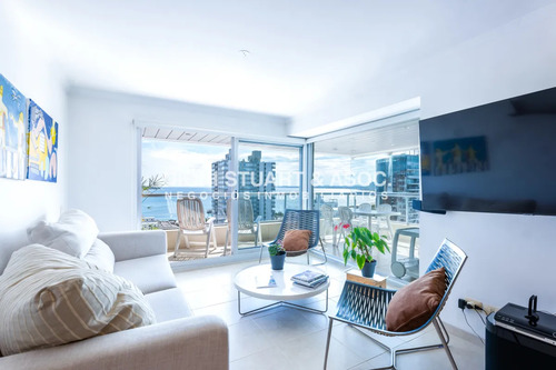 Apartamento En Alquiler Anual O Invernal En Punta Del Este - 2 Dormitorios - Edificio Art Boulevard - Todos Los Amenities
