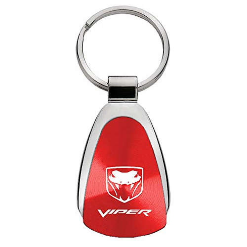 Dodge Viper Red Tear Drop Key Chain Key Chain - Llavero...