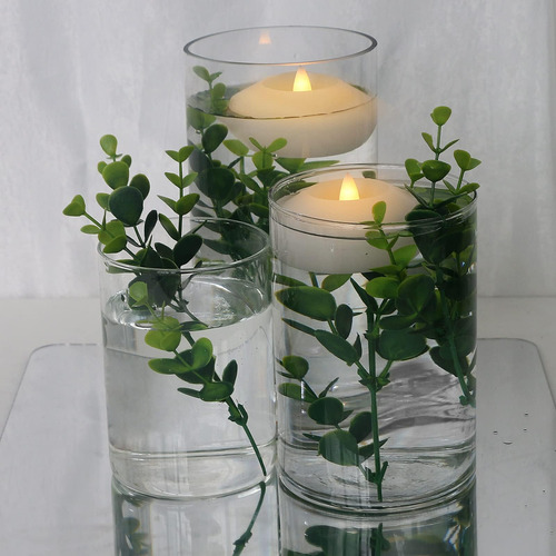 Velas Flotantes Led Lardux De 3 Pulgadas - 12 Pcs Luces De T