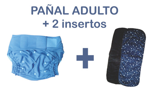 Kit Pañal Adulto + 2 Insertos - Unidad a $23333