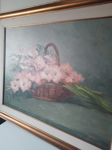 Cuadro Al Oleo De La Pintora Argentina Marta Lozano(60 X 80) (Usado)