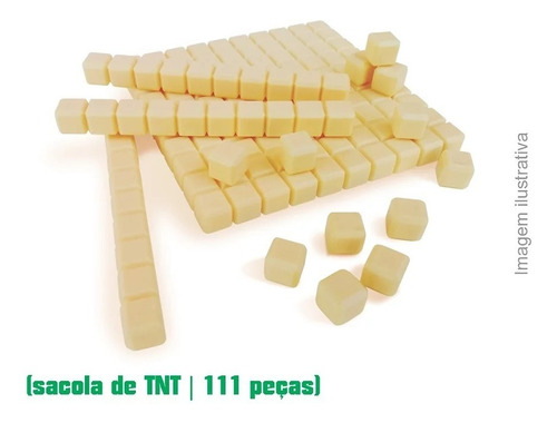 Imagem 2 de 3 de Material Dourado Individual Plástico (111 Peças) Tnt