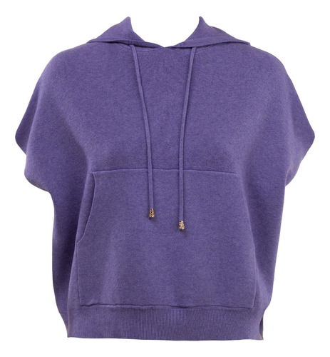 Poncho Capa Corto Chaleco Cerrado Tejido Suave Grueso Gorro