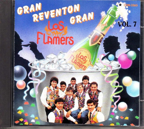 Los Flamers/ Flamazo 96 Como Nuevo+ Gran Reventón Vol.7 2cds (Usado)
