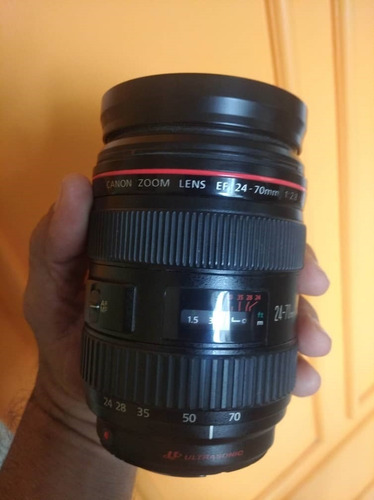 Imagen 5 de 6 de Lente Canon Ultrasonic Ef 24/70mm F/2.8l Usm