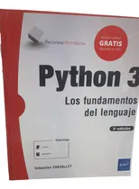 Comprar Libro Python 3 - Los Fundamentos Del Lenguaje