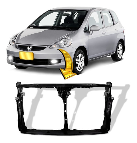 Painel Frontal Honda Fit 2003 2004 2005 2006 2007 2008 Novo