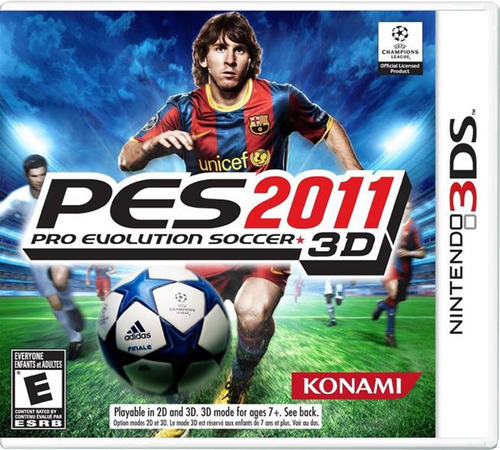 Pro Evolution Soccer 2011 Para Nintendo 3ds Nuevo