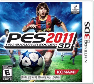 Pro Evolution Soccer 2011 Para Nintendo 3ds Nuevo