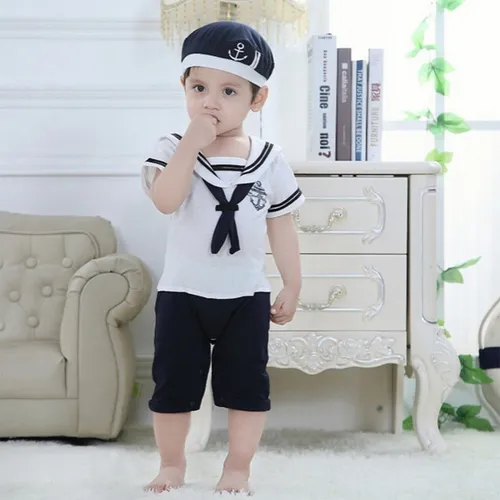 Traje De Marinero Para Beb Ropa De Beb mameluco Bebe MercadoLibre