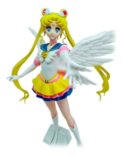 Muñeca Figura Sailor Moon Eternal Serena Alas Tsukino 23cm