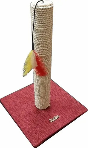 Imagen 6 de 10 de Rascador Poste Para Gatos Zootec N1 Diversión Entrenamiento