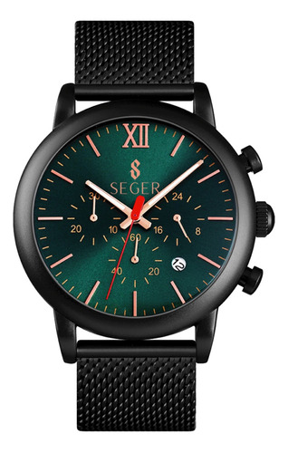 Reloj Hombre Seger 9203 Original Eeuu Elegante Sport Casual