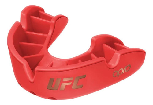 Opro Protector Bucal Deportivo Ufc Nivel Protección 2 Bronze Color Rojo
