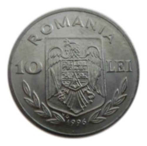 Moeda Da Romênia - Olimpiadas Atlanta 1996 - Natação (Usado)