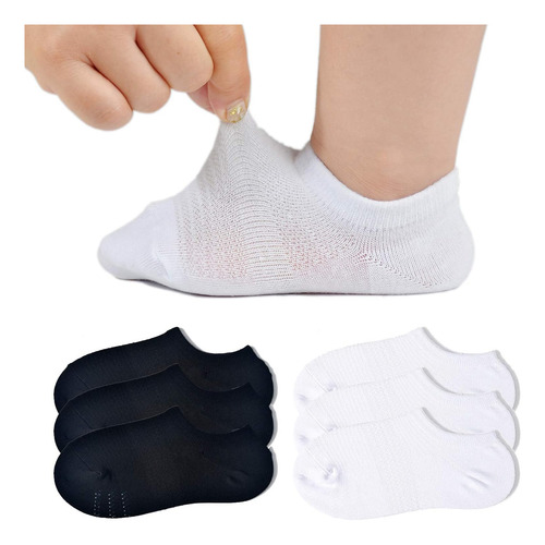 Meias Joermatt Toddler Little Girls Boys No Show Cotton And