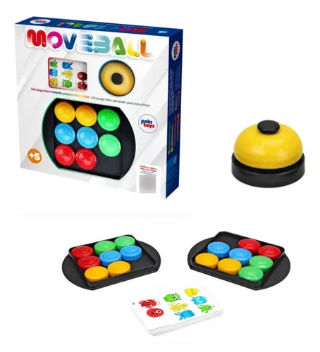Jogo Agilidade Moveball Brinquedo Eduactivo Divertido Brincadeira - LALA  BRINK