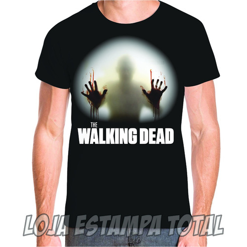 Camiseta The Walking Dead - Camisa Twd Sombra Da Morte