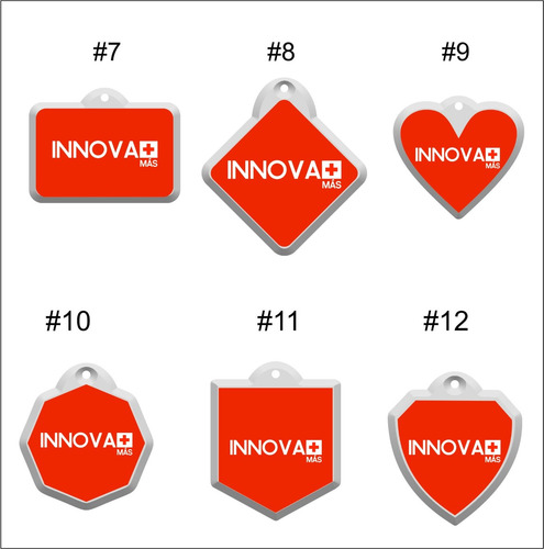 Imagen 5 de 6 de 7 Llaveros Personalizados Para Toda Ocasión