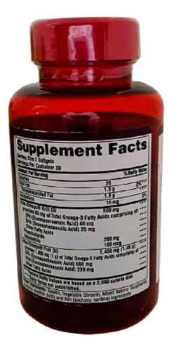 Krill Plus 1085 Mg 60 Uds. Puritans Pride