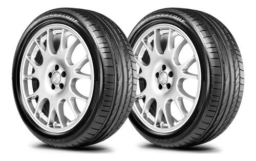Imagen 1 de 9 de Combo X 2 Bridgestone 205/45 R17 84w Potenza Re050a Rft Jp