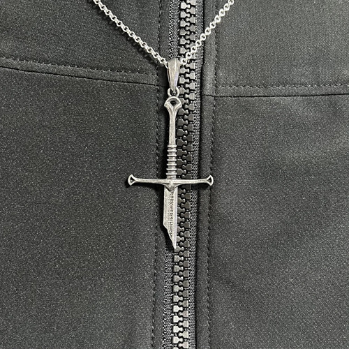 T El Señor De Los Anillos - Collar Aragorn Narsil Espada