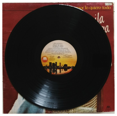 Vinilo Camila Parra Impecable (Usado)
