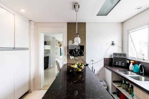 Imagem 7 de 14 de Apartamento Mobiliado 170m² 4dormitórios 2suites 4vagas